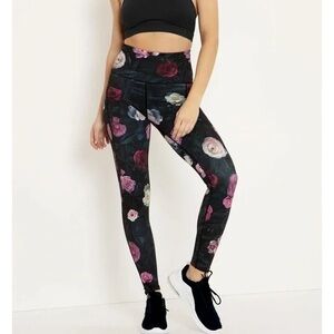 BlackMilk Dark Roses HW Ninja Pant